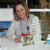Me at my Marine Corps Museum Gift Shop book signing. Photo courtesy of Bob Steinberg.